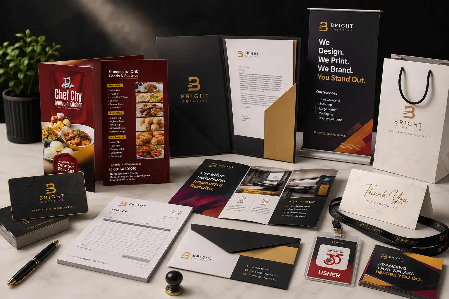 Commercial Print Collateral & Branding