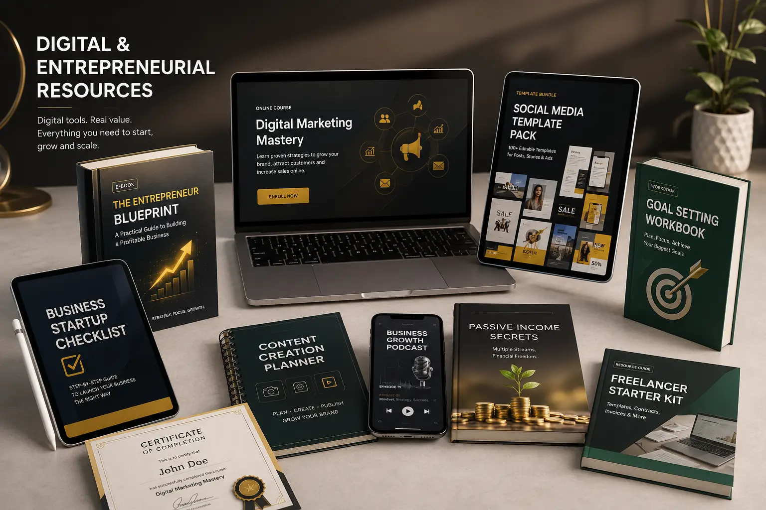 Digital & Entrepreneurial Resources